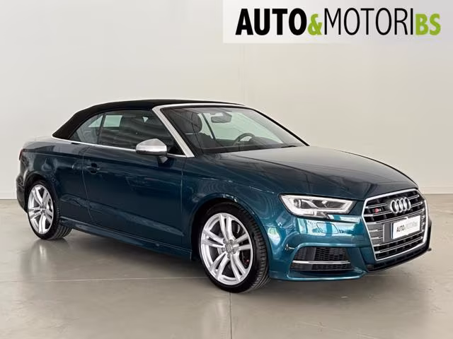 AUDI S3 Cabrio TFSI 300 CV quattro *CRONOLOGIA TAGLIANDI*