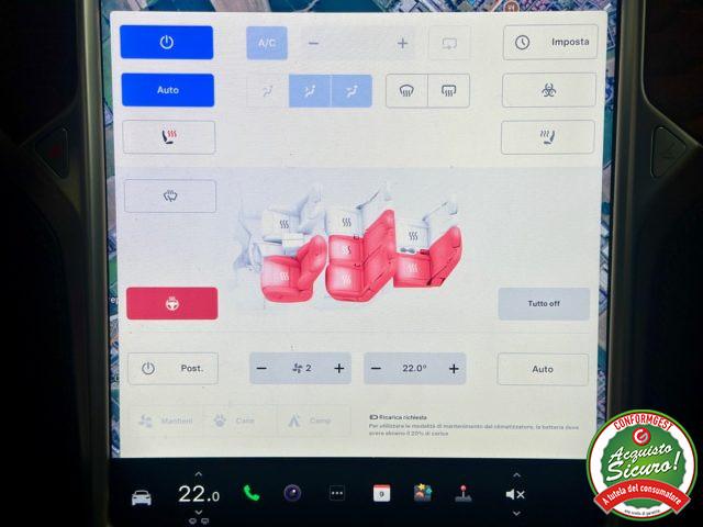 TESLA Model X 90kWh Dual Motor *7 POSTI*UNICO PROPRIETARIO*
