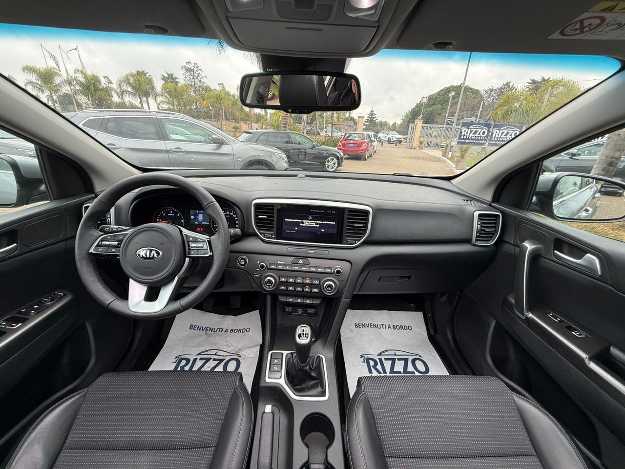 KIA SPORTAGE 1.6 CRDI 115 CV 2WD TETTO CAMERA NAVI LED