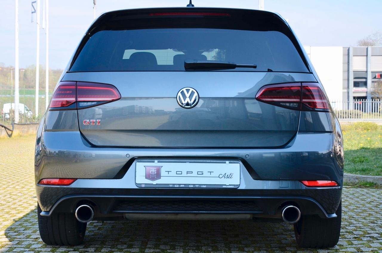 VOLKSWAGEN GOLF 7.5 GTI PERFORMANCE 2.0 TSI 245cv DSG, SERVICE CON FATTURE, TETTO, DCC, FULL PELLE, FARI FULL LED, 19", PERMUTE