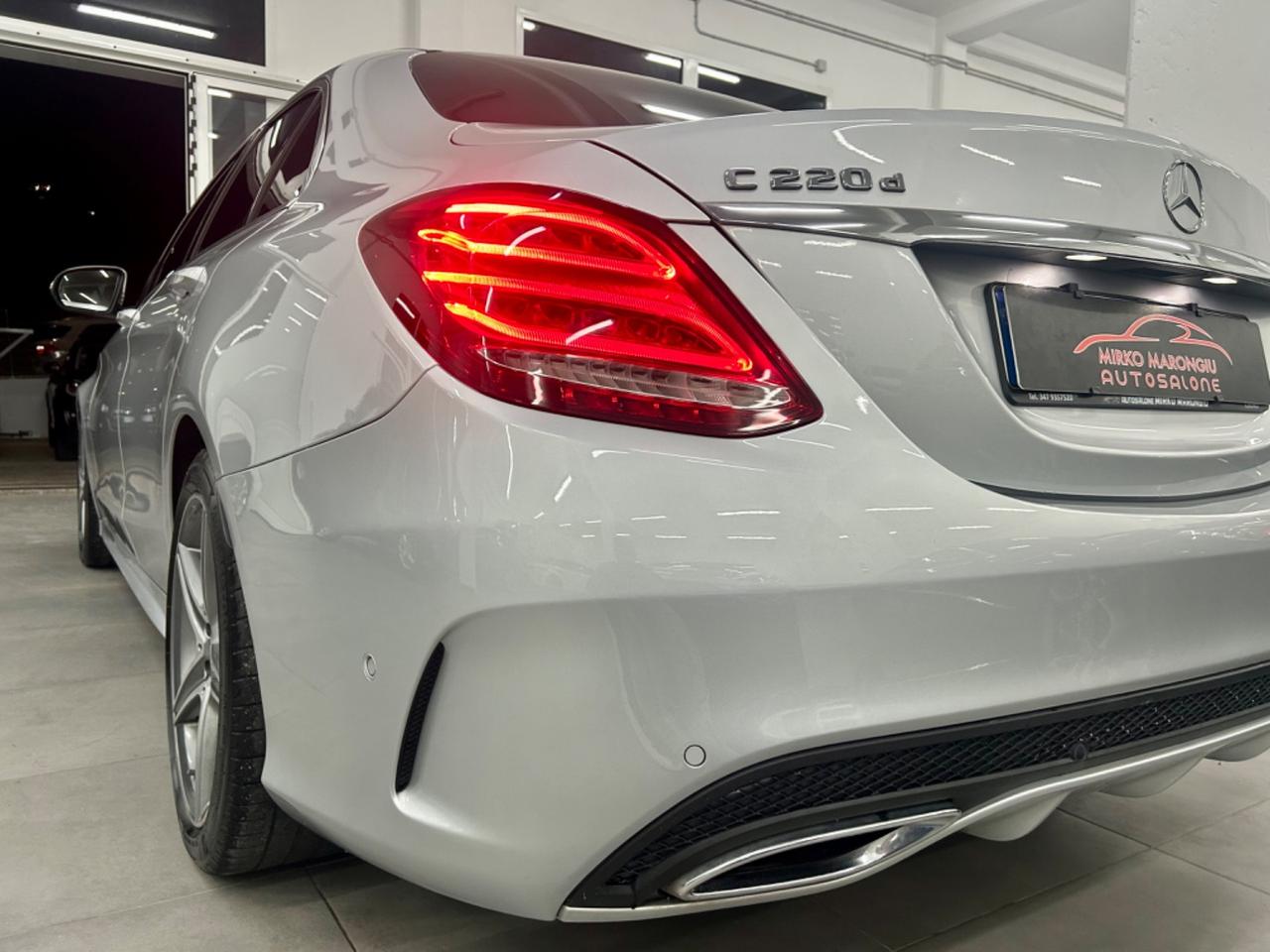 Mercedes classe C 220 Premium AMG finanziabile
