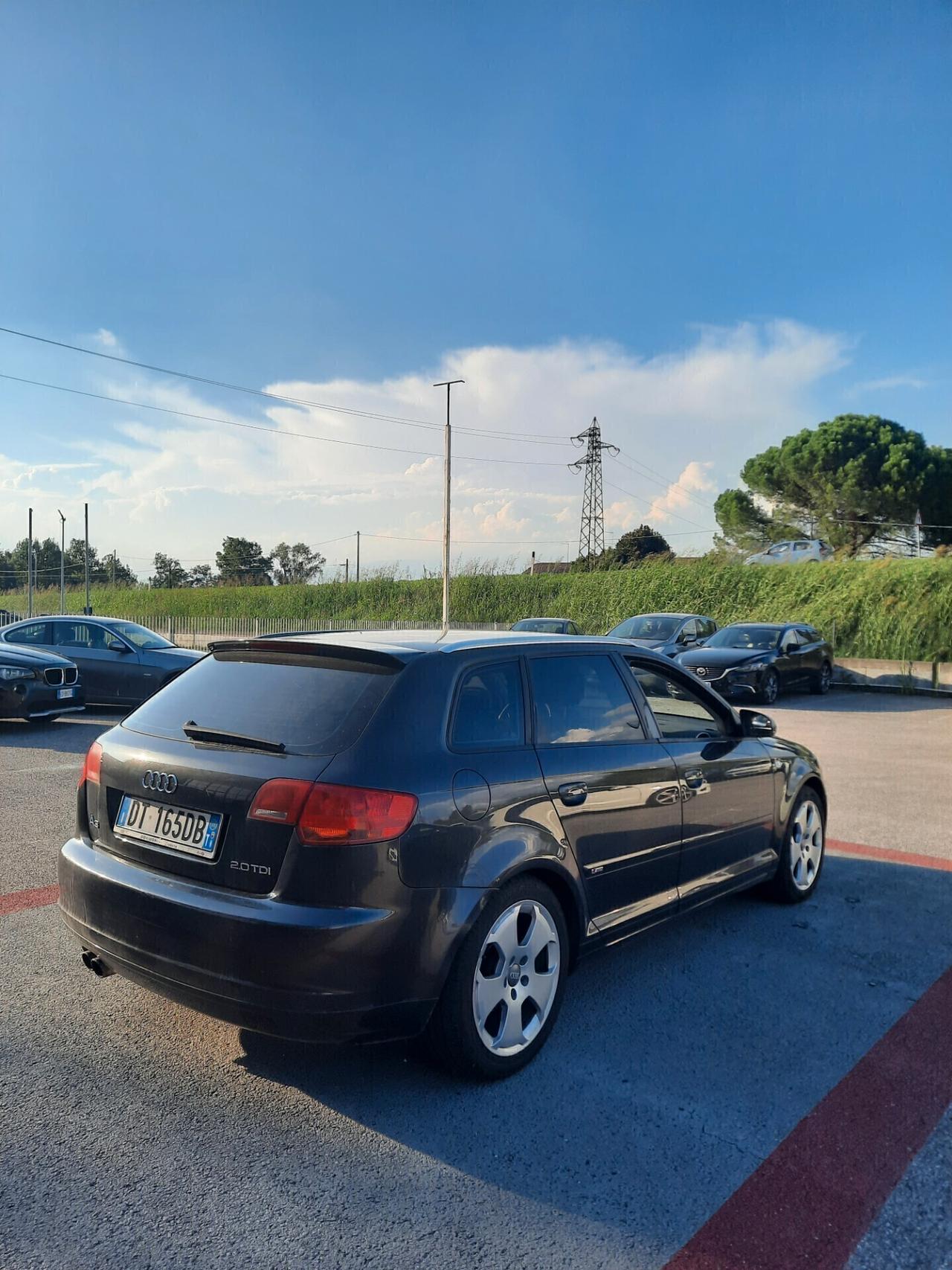 Audi A3 2.0 16V TDI ESTERNO S-LINE Ambition 170 cavalli