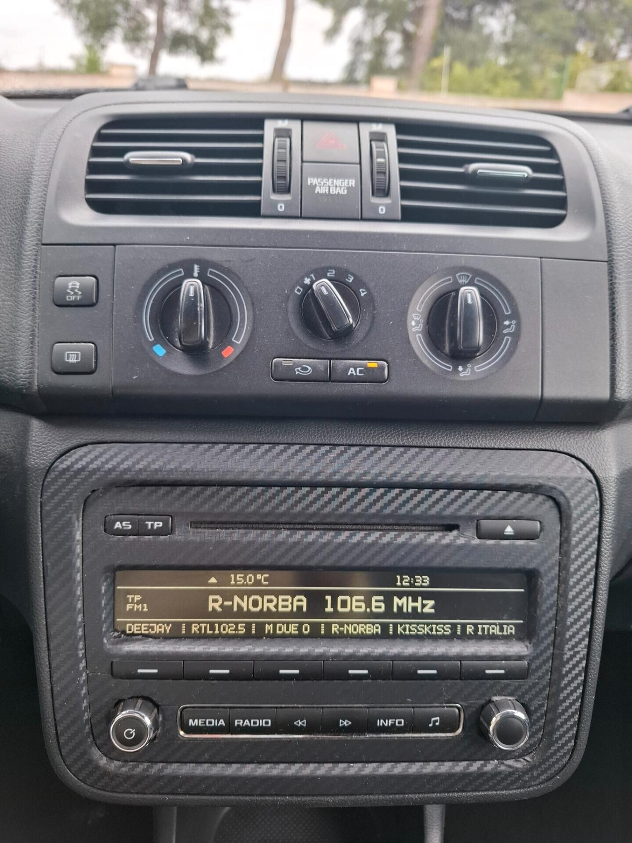 SKODA FABIA 1.6TDI-75CV MONTE- CARLO