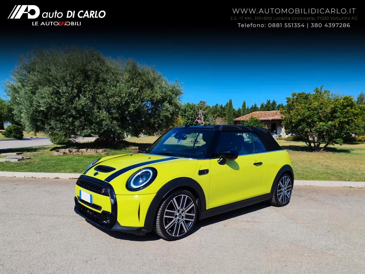 Mini 2.0 Cooper S Yours Cabrio