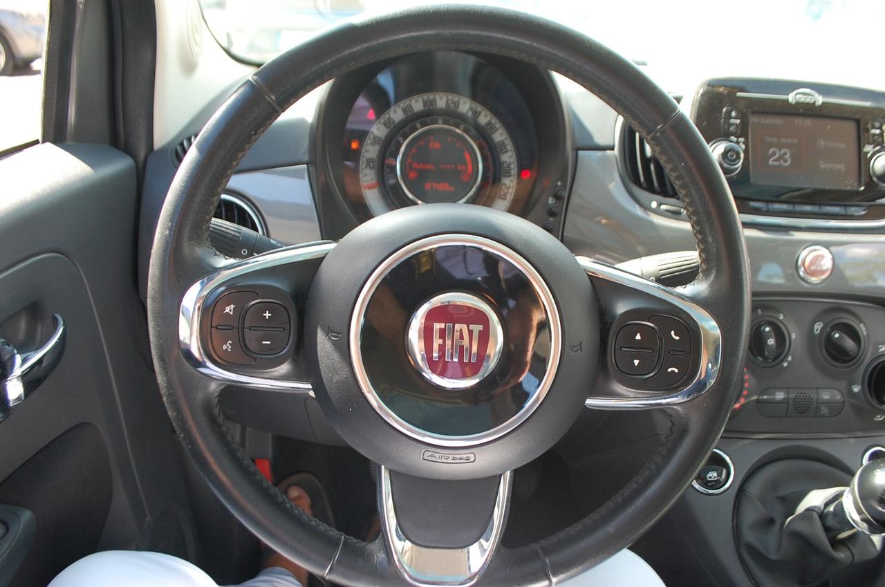 Fiat 500 1.2 Lounge 69CV Uff Italy Tetto USB Clima