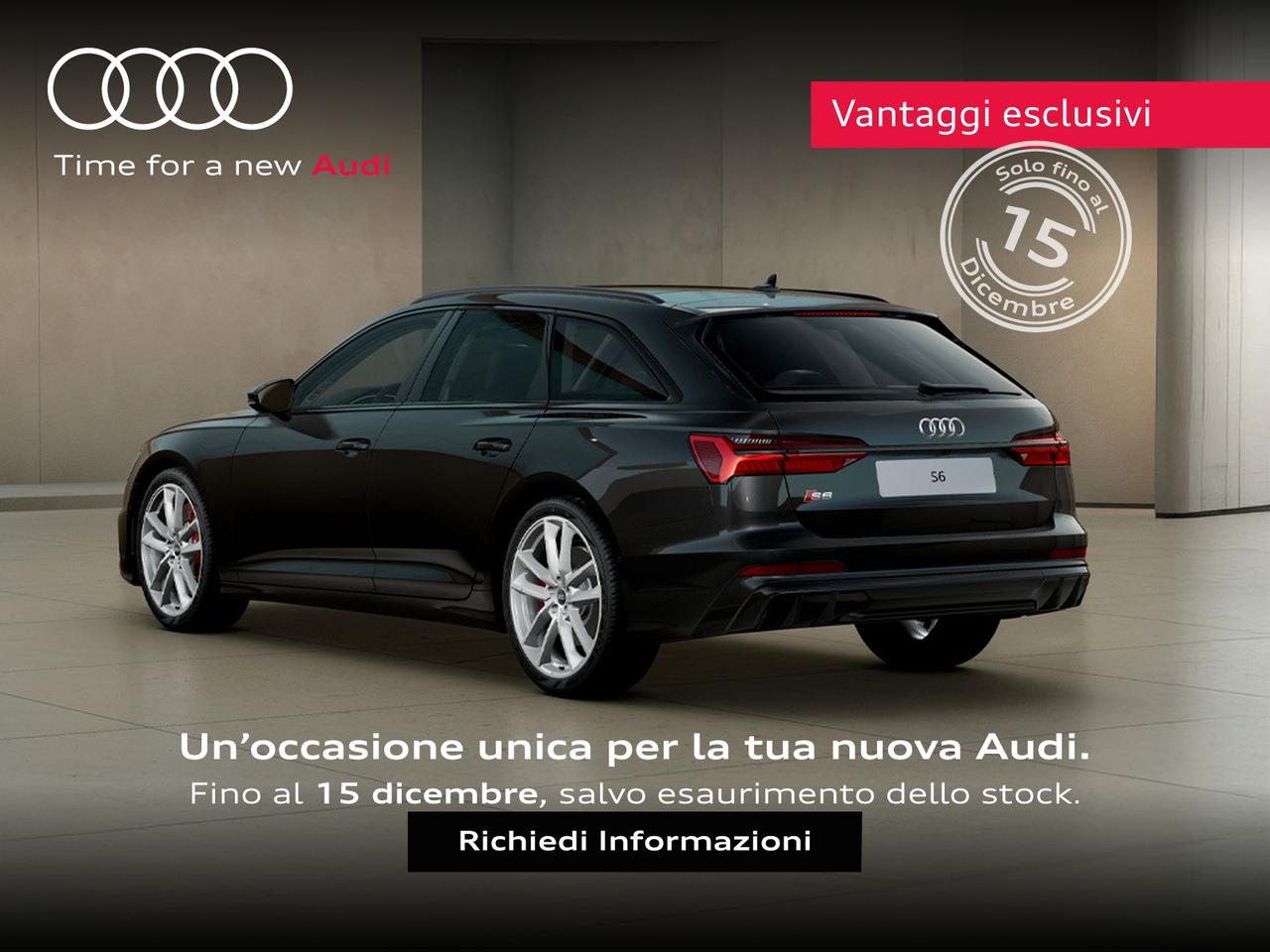 Audi S6 avant 3.0 tdi mhev quattro 344cv tiptronic