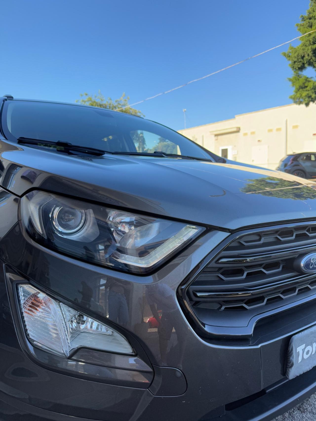 Ford EcoSport 1.0 ecoboost ST-Line NAVIGATORE,APPLE CARPLAY,FARI LED,INTERNI PELLE/ALCANTARA
