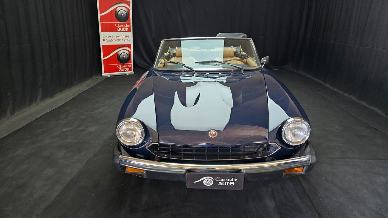 Fiat 124 Spider 1.8 cc certif. ASI con C.R.S