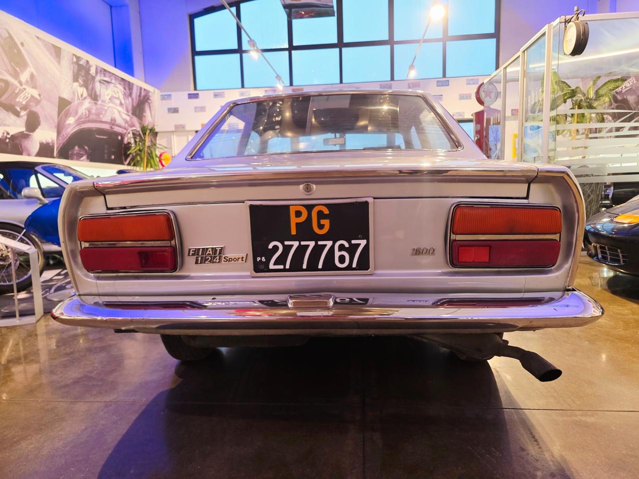 Fiat 124 Coupe coupe' 1.6 cc Targhe originali