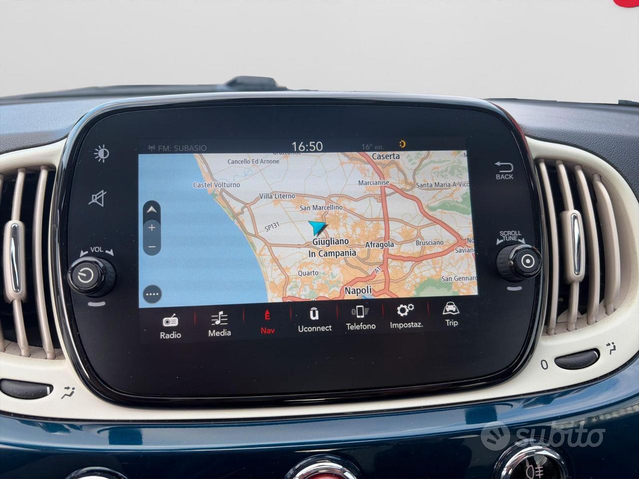 FIAT 500C 1.2 LOUNGE 69CV CABRIO