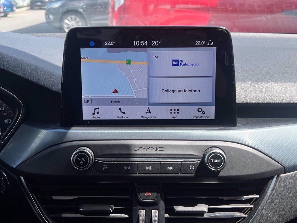 FORD Focus Active 1.5 ecoblue s&s 120cv del 2019