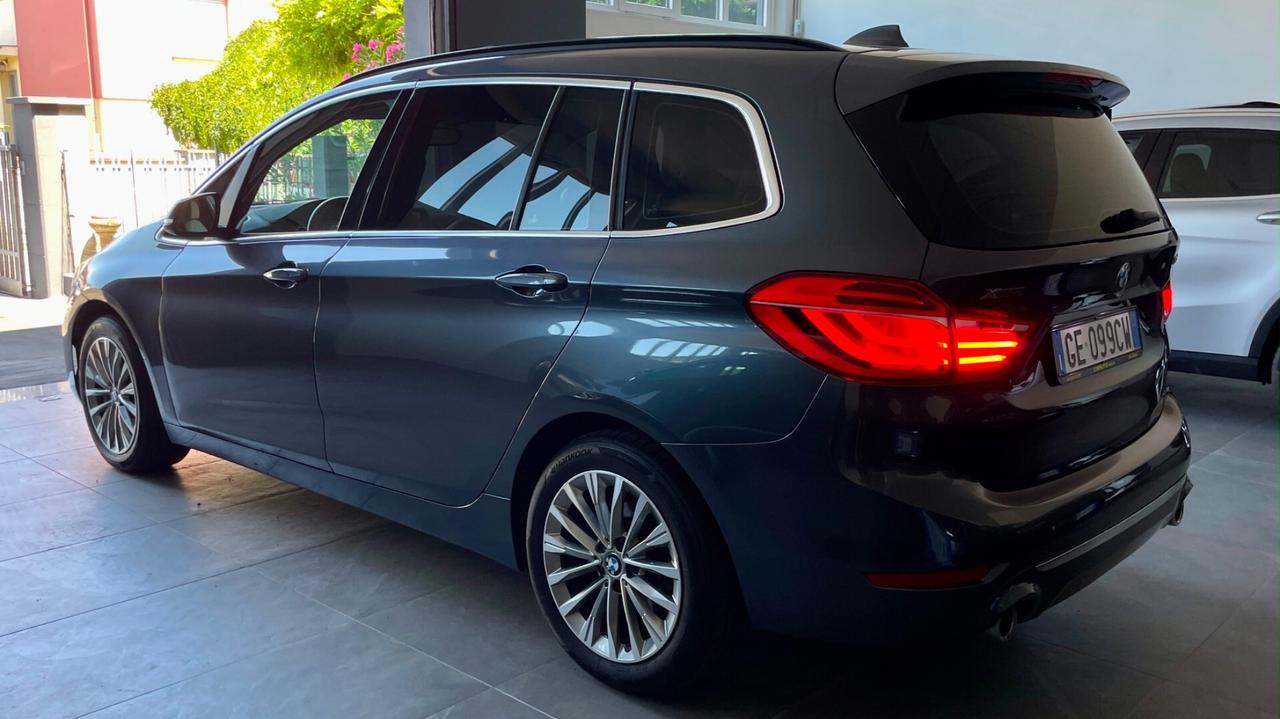 BMW 218D GRAN TOURER 2.0 LUXURY X-DRIVE 150CV - FULL LED, TETTO, PELLE, PACCHETTO LUCI