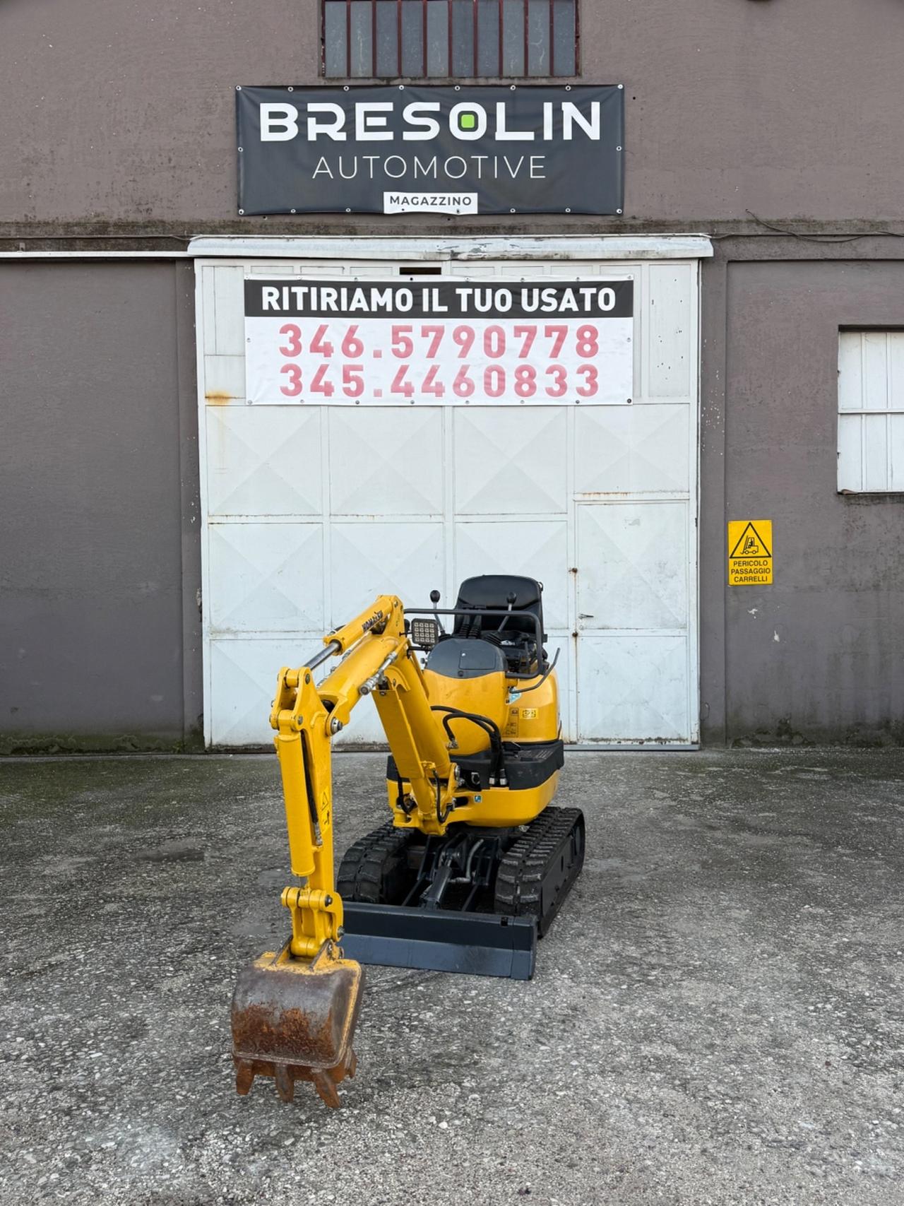 Mini escavatore Komatsu PC 09/1 cingoli allargabili
