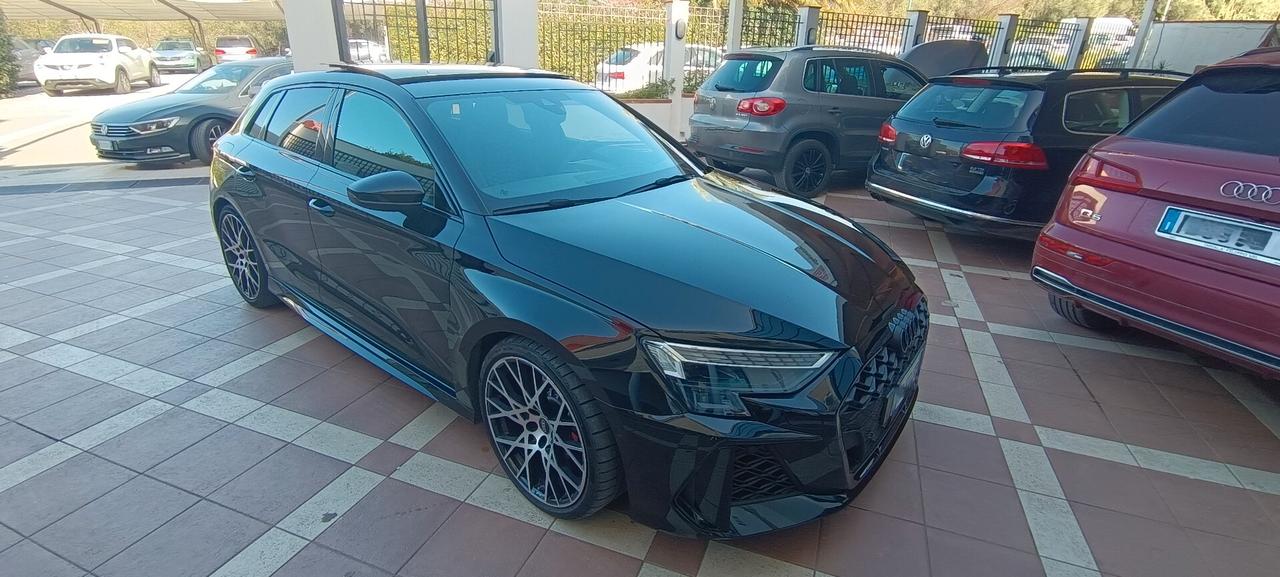 Audi A3 RS 3 SPB TFSI quattro S tronic GARANZIA FINO AL 01 2029