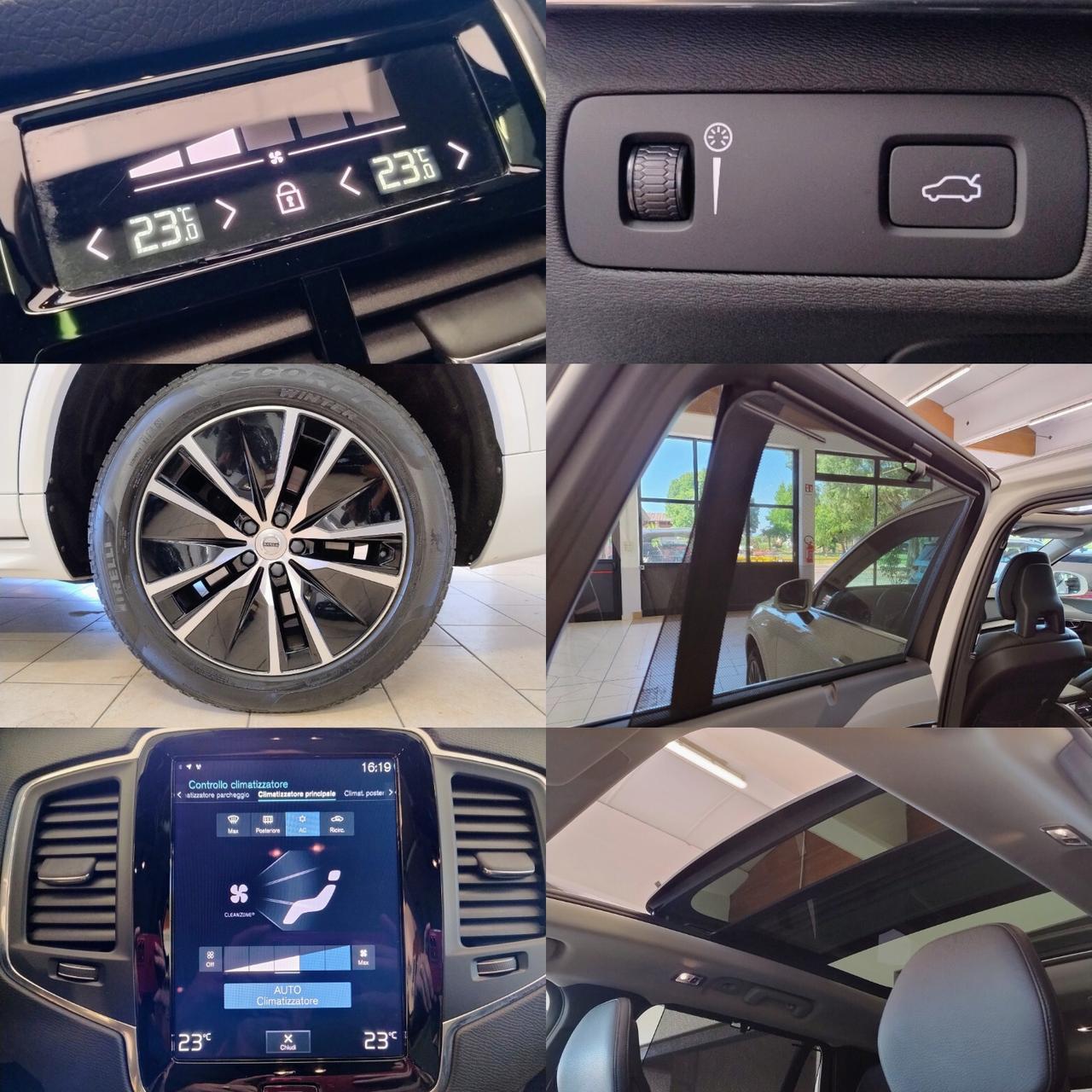 Volvo XC90 2.0 b5 Momentum Pro AWD 7pti TETTO 360 LED ACC