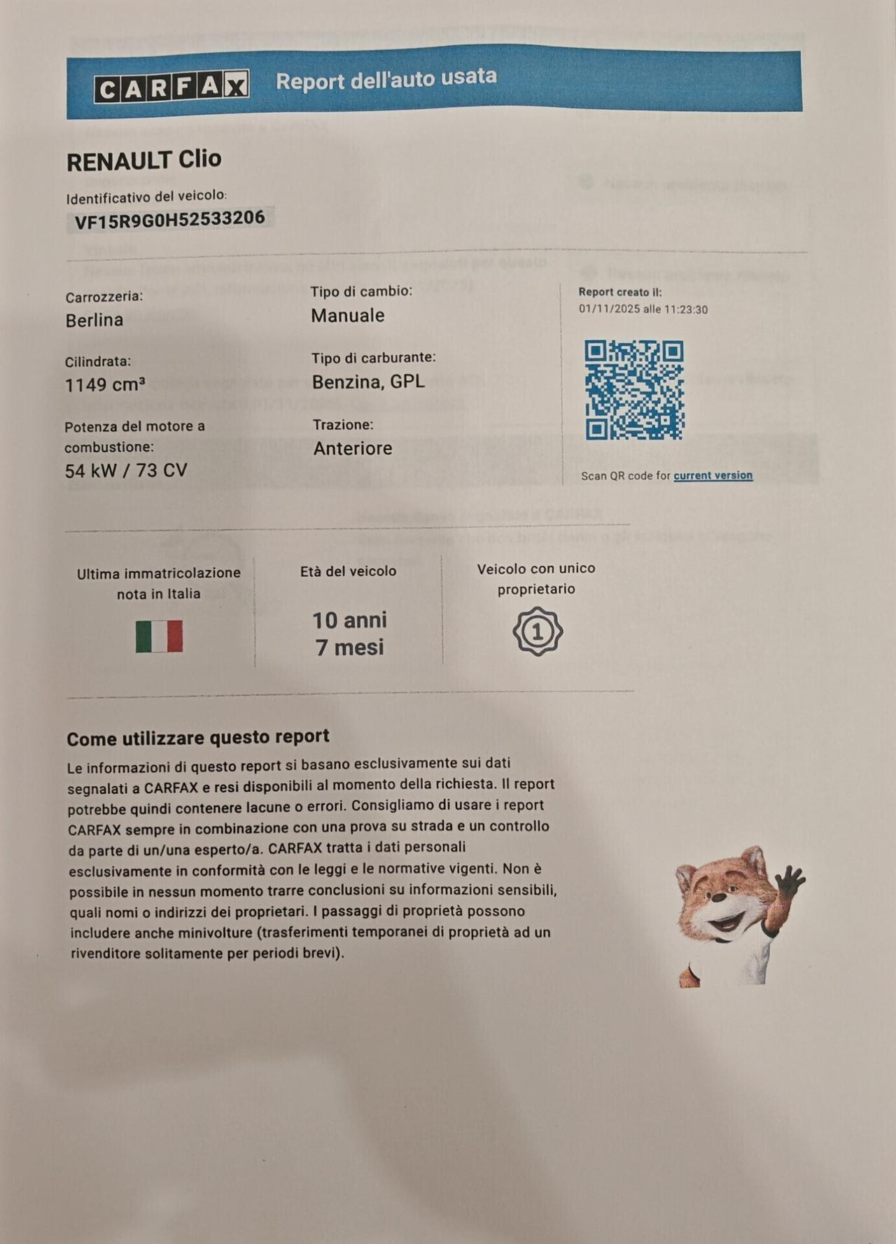 Renault Clio 1.2 75CV GPL 5 porte Costume National