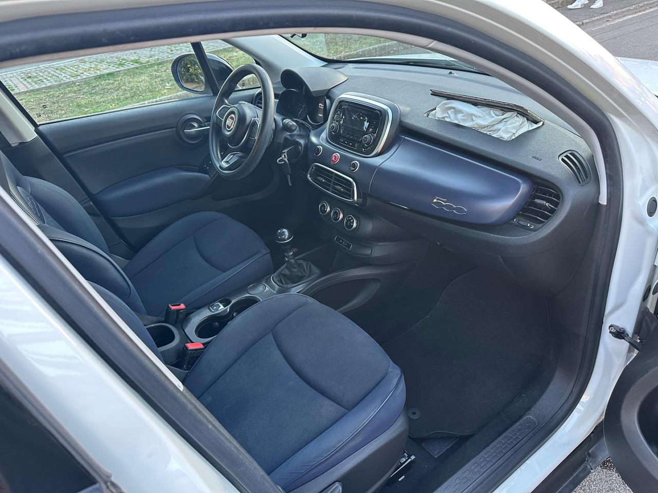 Fiat 500X 1.0 benzina sinistrata