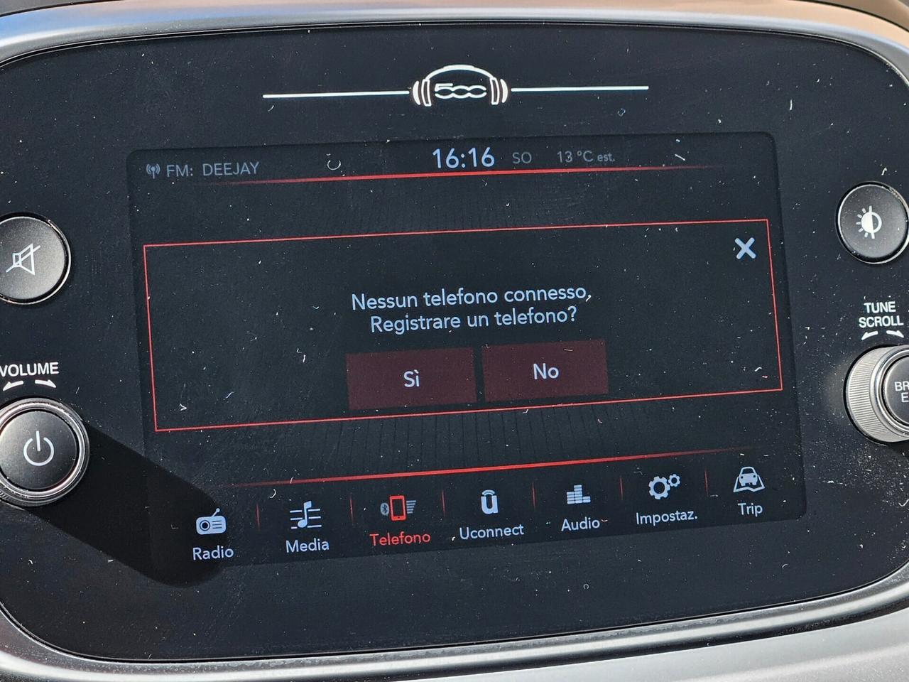 FIAT 500X 1300 MJT 95CV CHILOMETRI CERTIFICATI