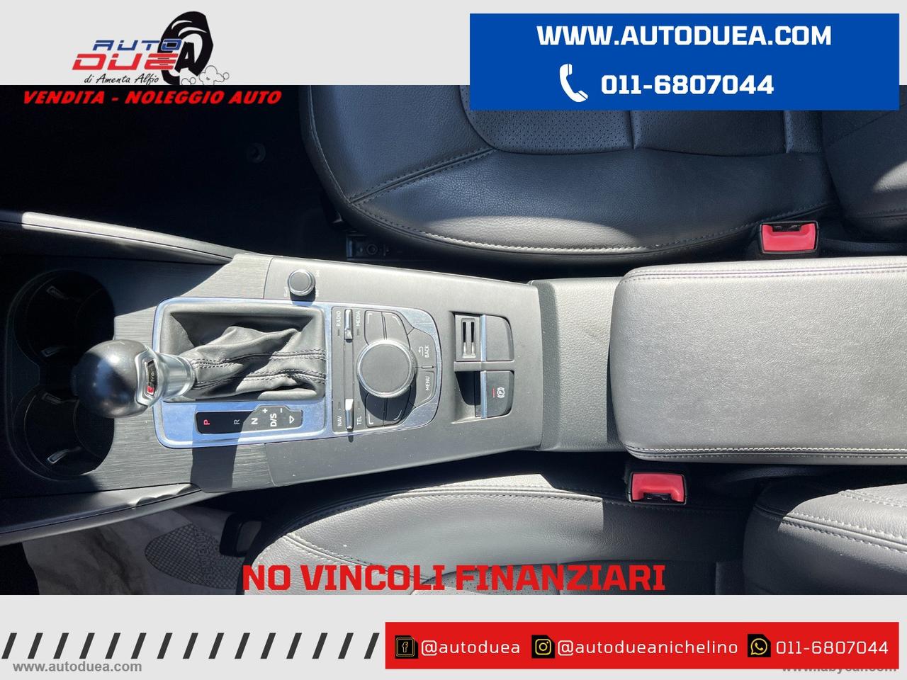 AUDI A3 SPB 1.6 TDI S-TRONIC Ambiente EURO6