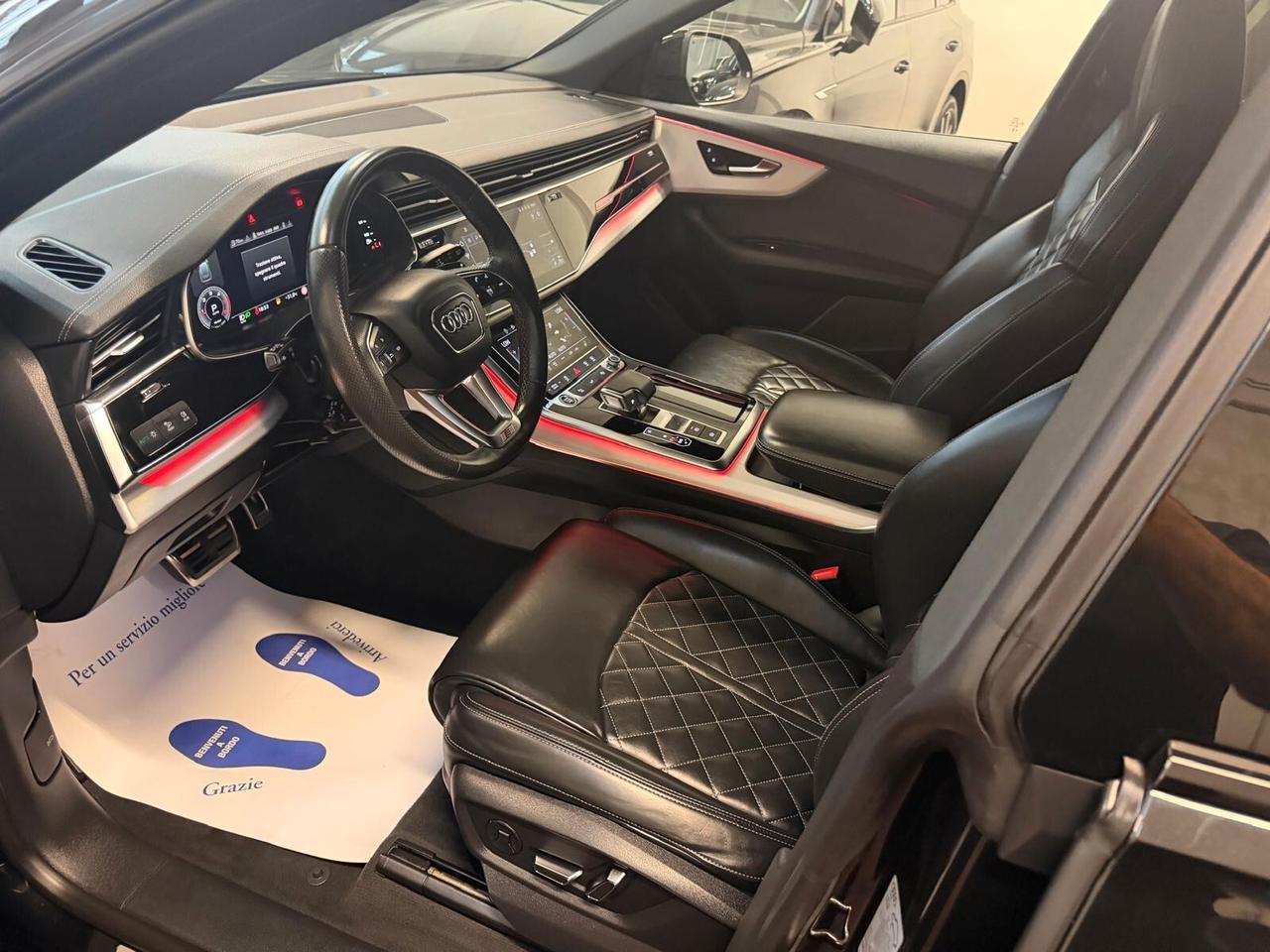 Audi Q8 50 TDI 286 CV quattro tiptronic Sport S-LINE PLUS FARI MATRIX INTERNI IN PELLE NAPPA E BLACK PACK