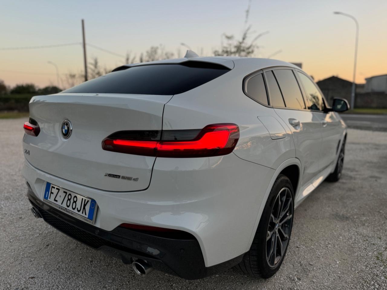 Bmw X4 25d Xdrive Msport Navi Laser Tagliand BMW Euro6d-Temp