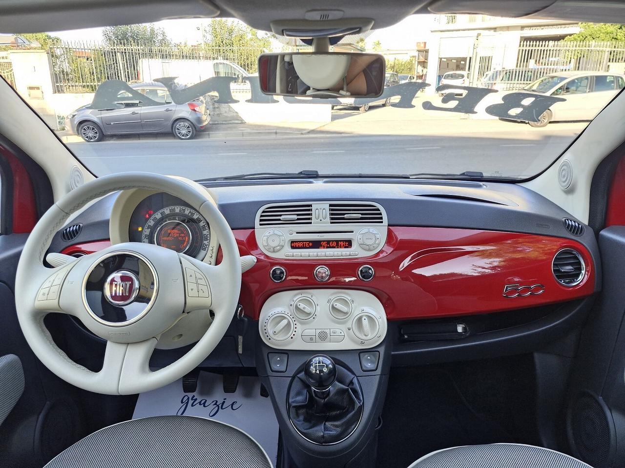 FIAT 500 1.2 BENZINA 69CV LOUNGE ANNO 2011
