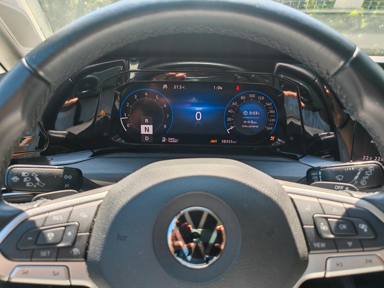 Volkswagen Golf 1.5 TGI DSG Style Incidentata