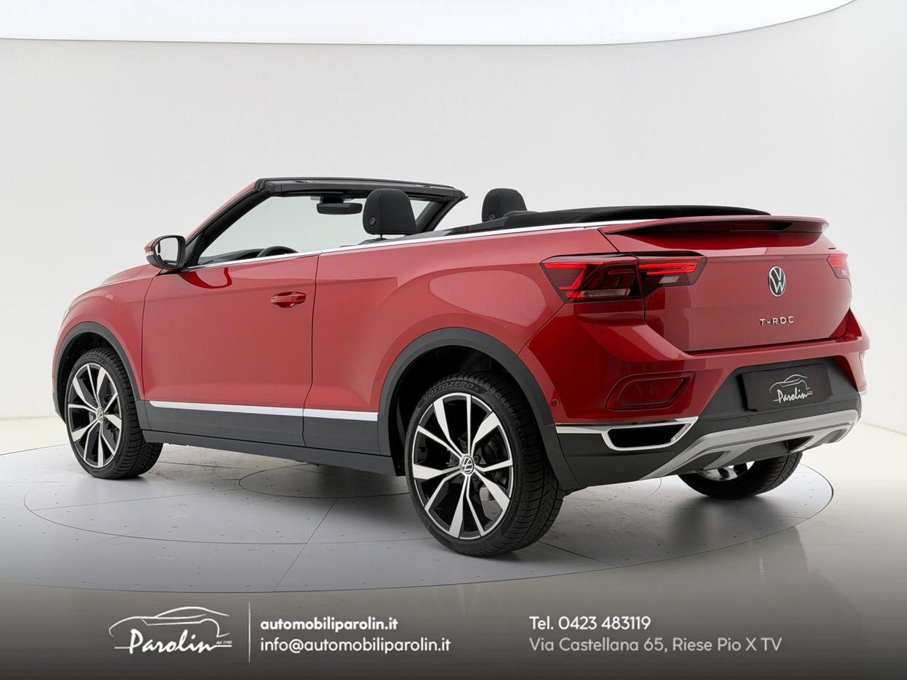 Volkswagen T-Roc Cabriolet 1.5 tsi Style dsg LED-Telecamera-CarPlay-19''