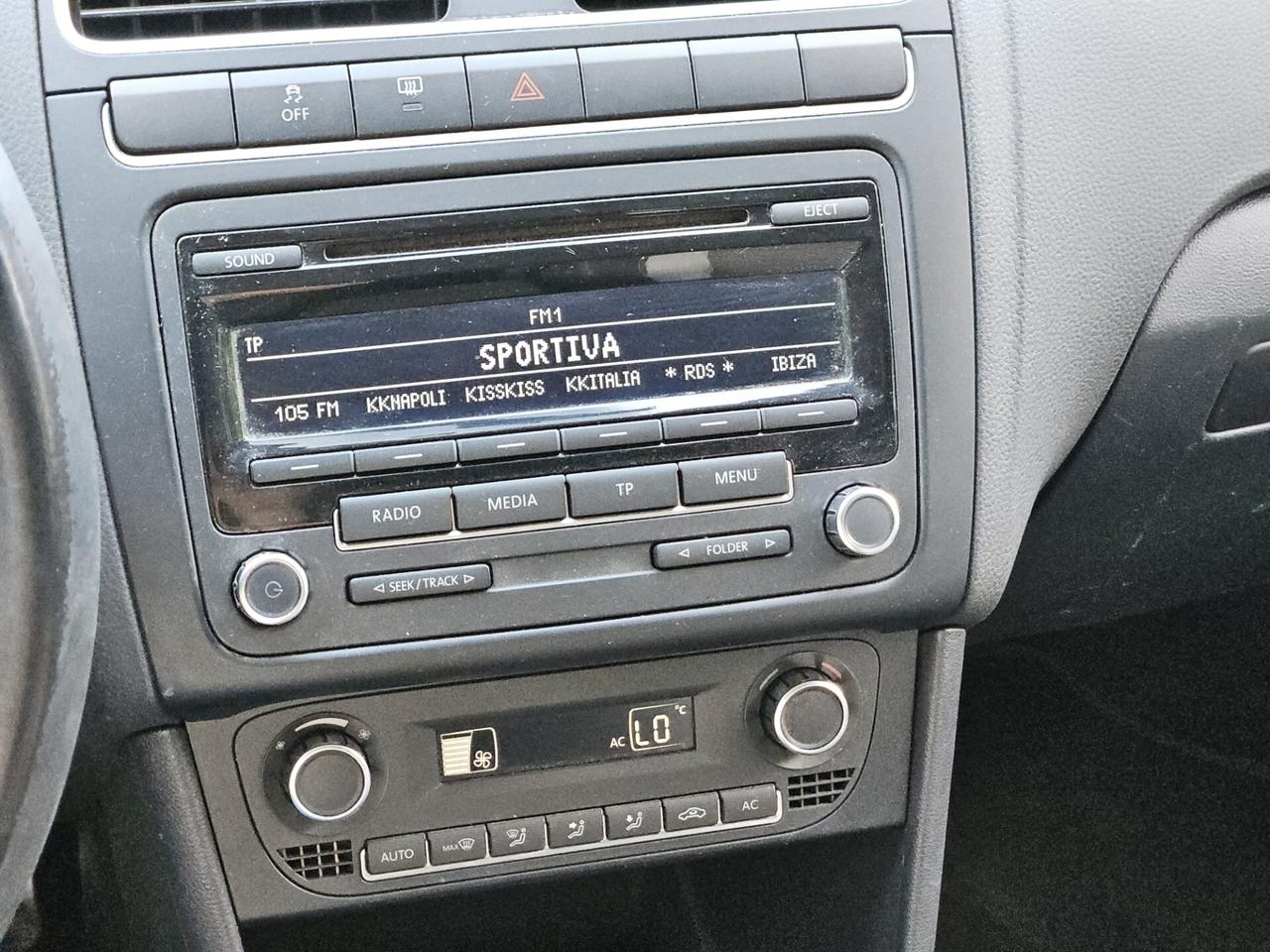 Volkswagen Polo CROSS 1.6 TDI 90CV DPF 5 porte Comfortline