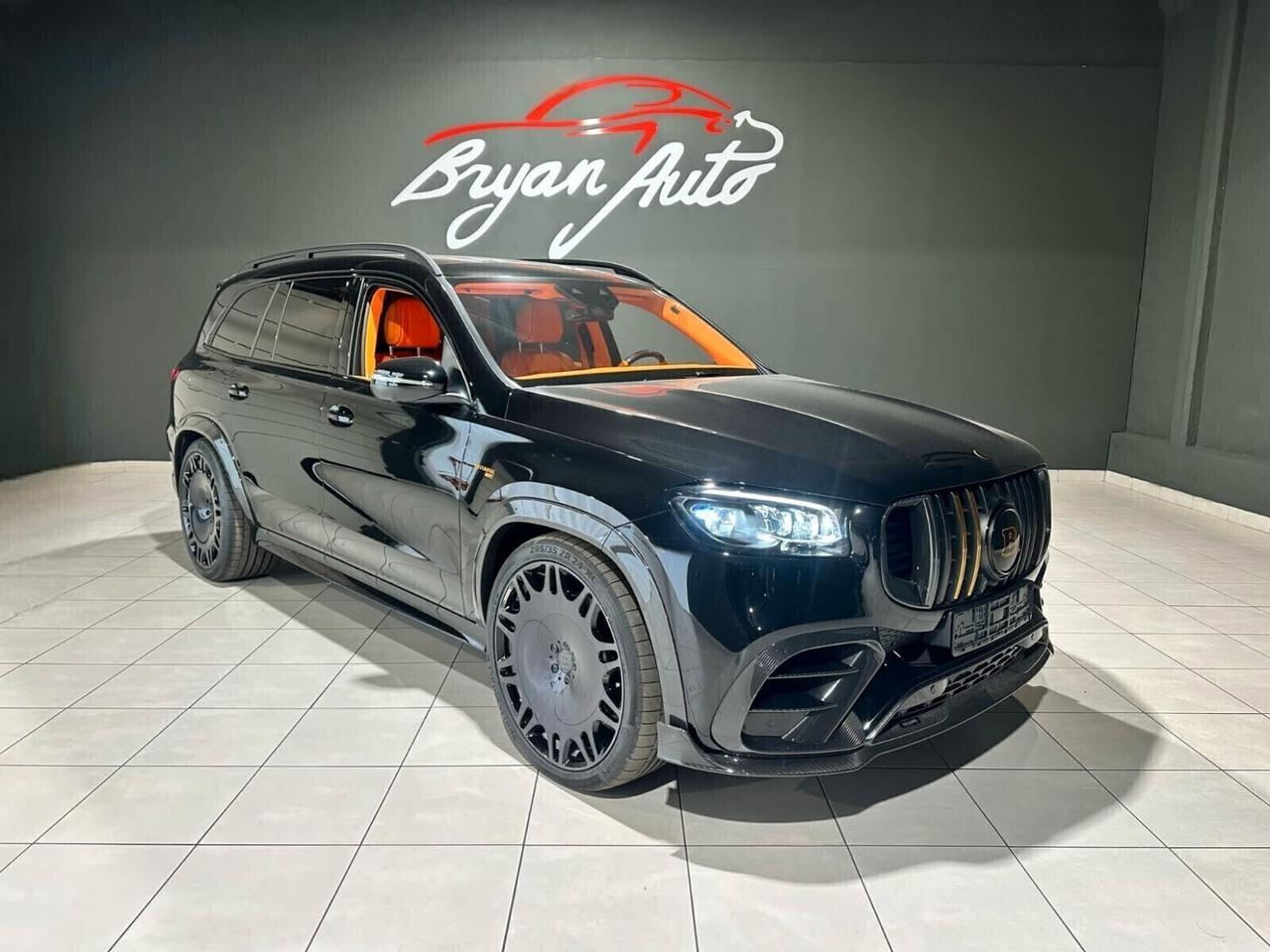 Mercedes-benz GLS 63 S AMG BRABUS 800/FULL ORANGE WIDESTAR/EXCLUSIV LEATHER^IVA ESPOSTA^