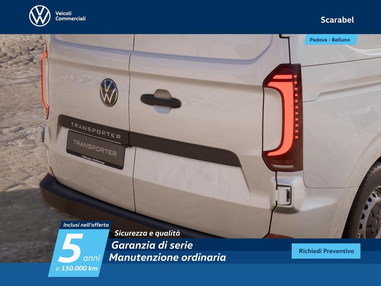 Volkswagen T7 Transporter t7 26 2.0 tdi 150cv l1