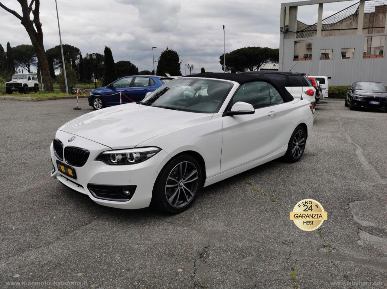 BMW 220i Cabrio Msport aut. RATE AUTO MOTO SCOOTER