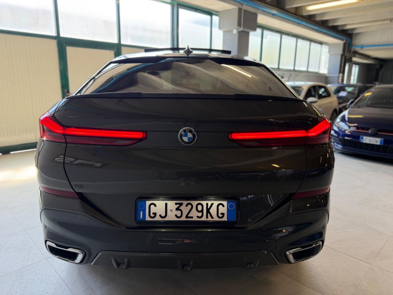 Bmw X6 xDRIVE30d MSPORT EURO6 KMCERT GARANZ UNICOPR