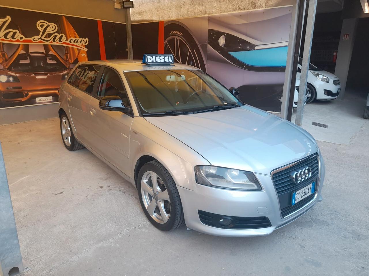 Audi A3 SPB 2.0cc diesel 12 mesi garanzia-2010