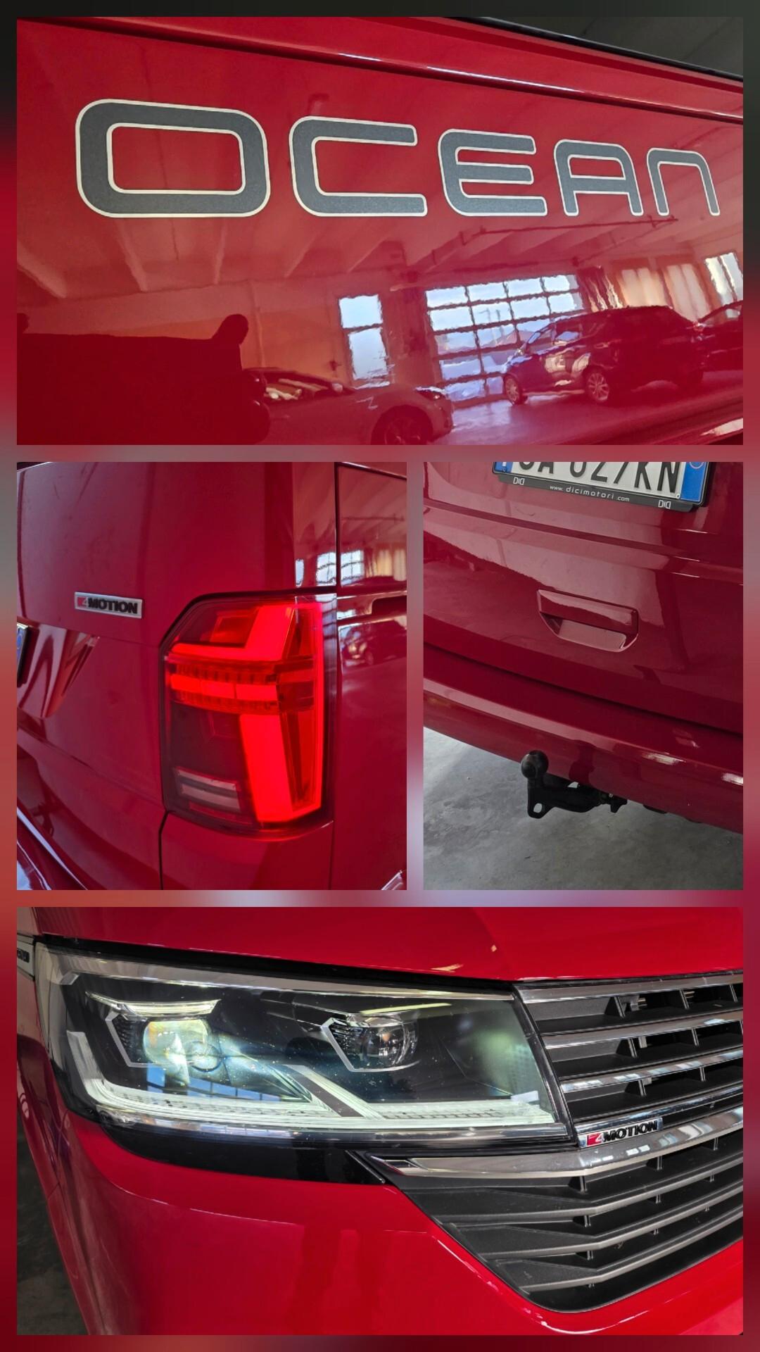 Volkswagen California OCEAN 4motion 4x4 DSG gancio led uniprop italiano