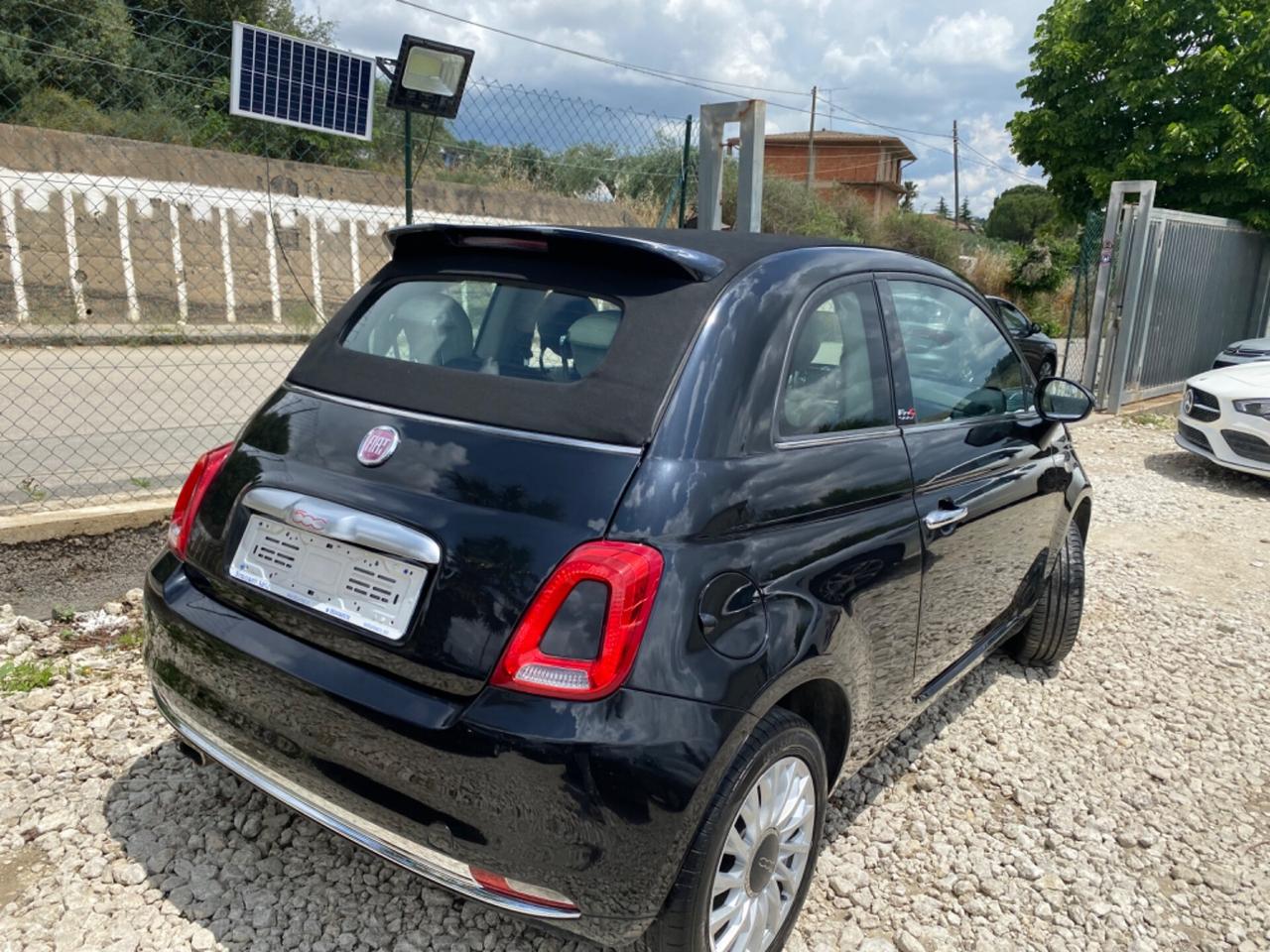 Fiat 500C CABRIO 1.2 Lounge FULL TOTAL BLACK2019