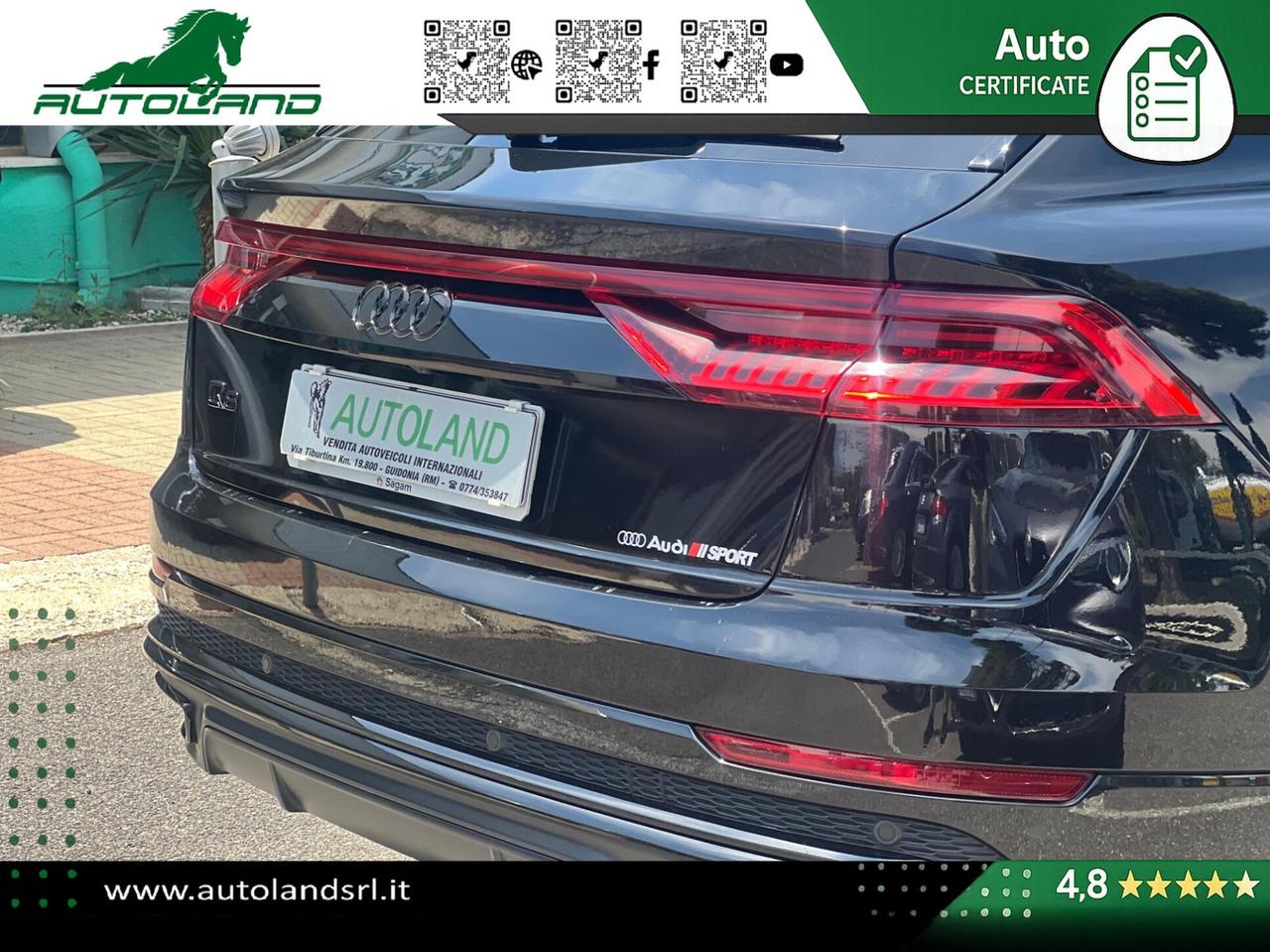 Audi Q8 50 3.0 286cv S-line Pelle Totale*Matrix*iva det