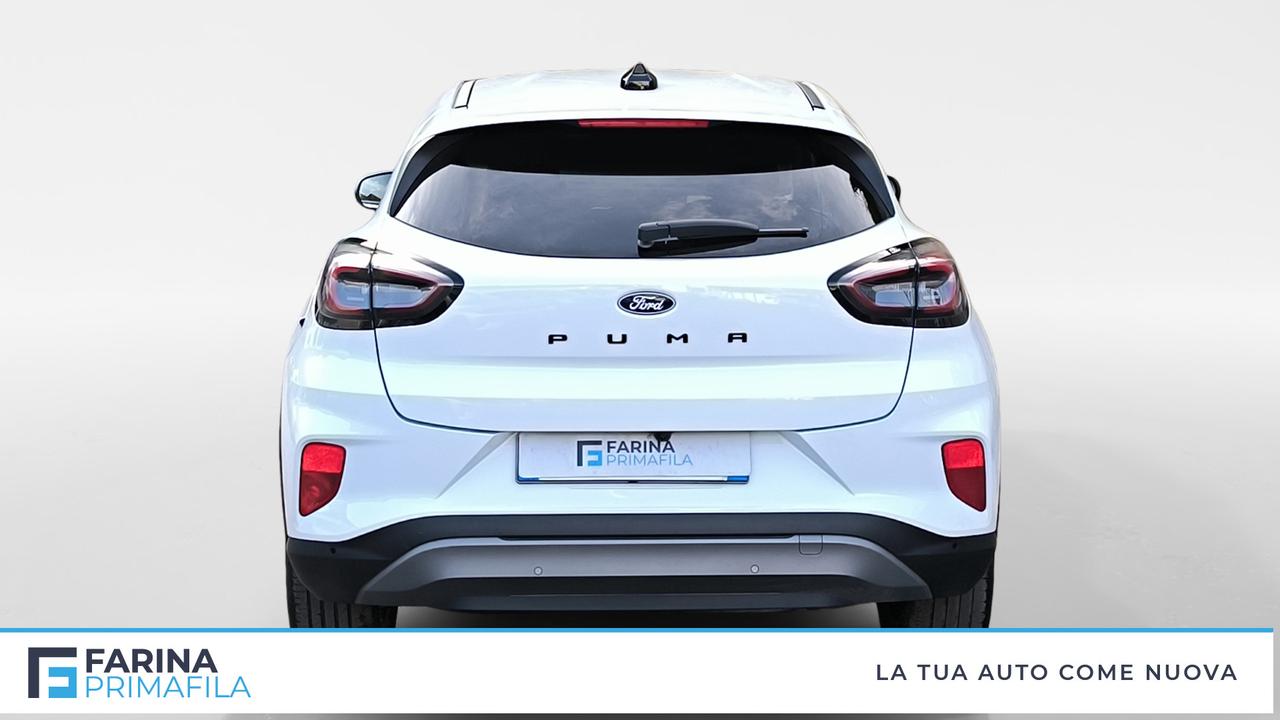FORD Puma Titanium 1.0 EcoBoost Hybrid 125CVTrasmissione manuale a 6 rapporti Trazione anteriore