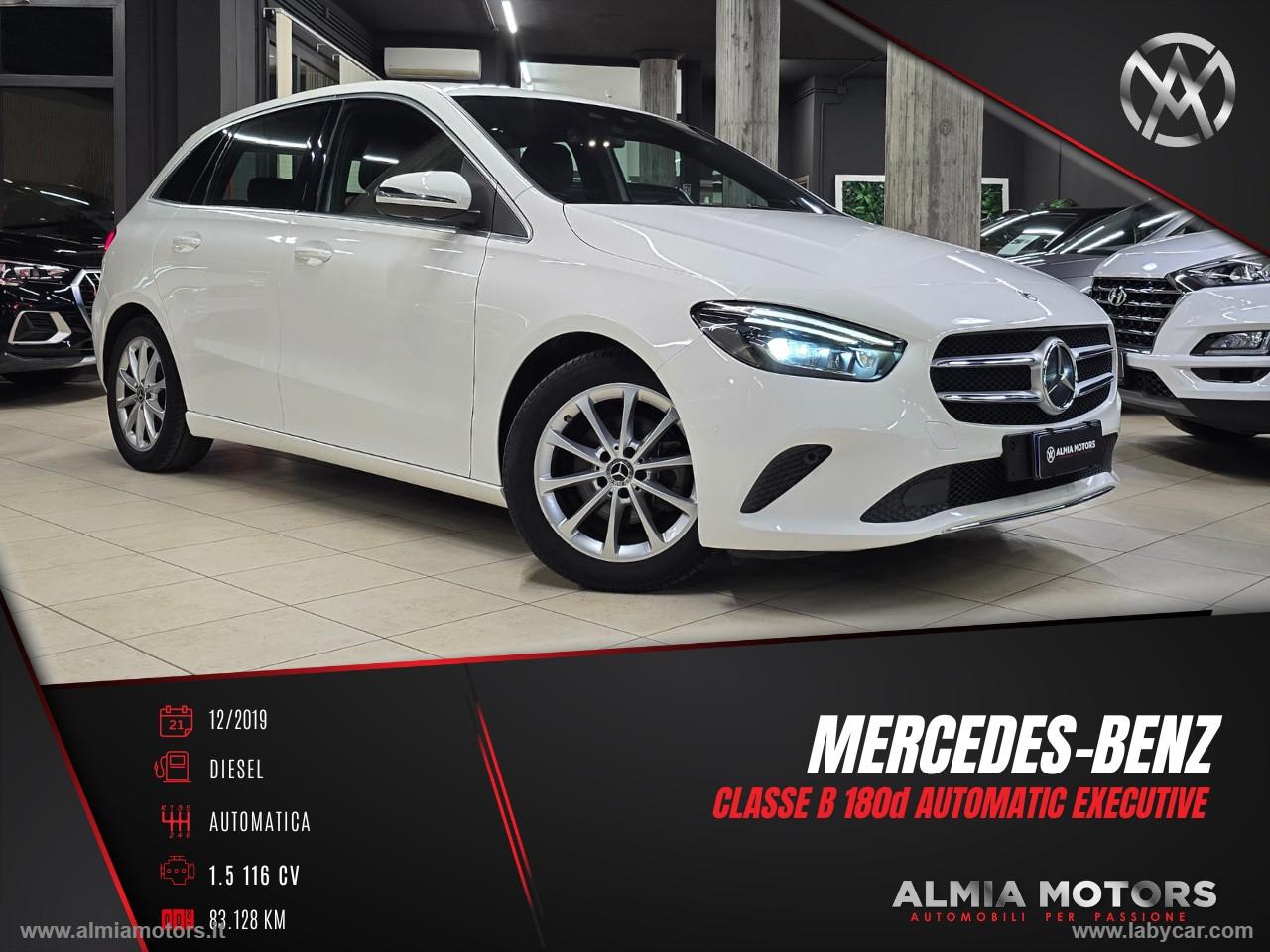 MERCEDES-BENZ B 180 d Automatic Executive