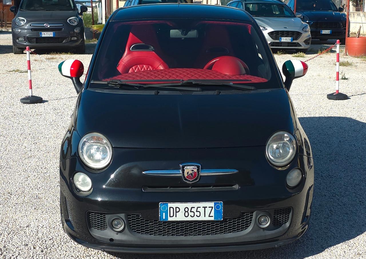 Abarth 500 1.4 T-Jet 135CV - INTERNI FATTI A MANO