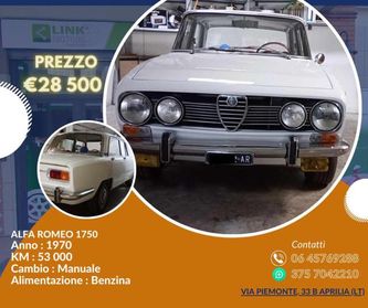 ALFA ROMEO 1750 Berlina 1750