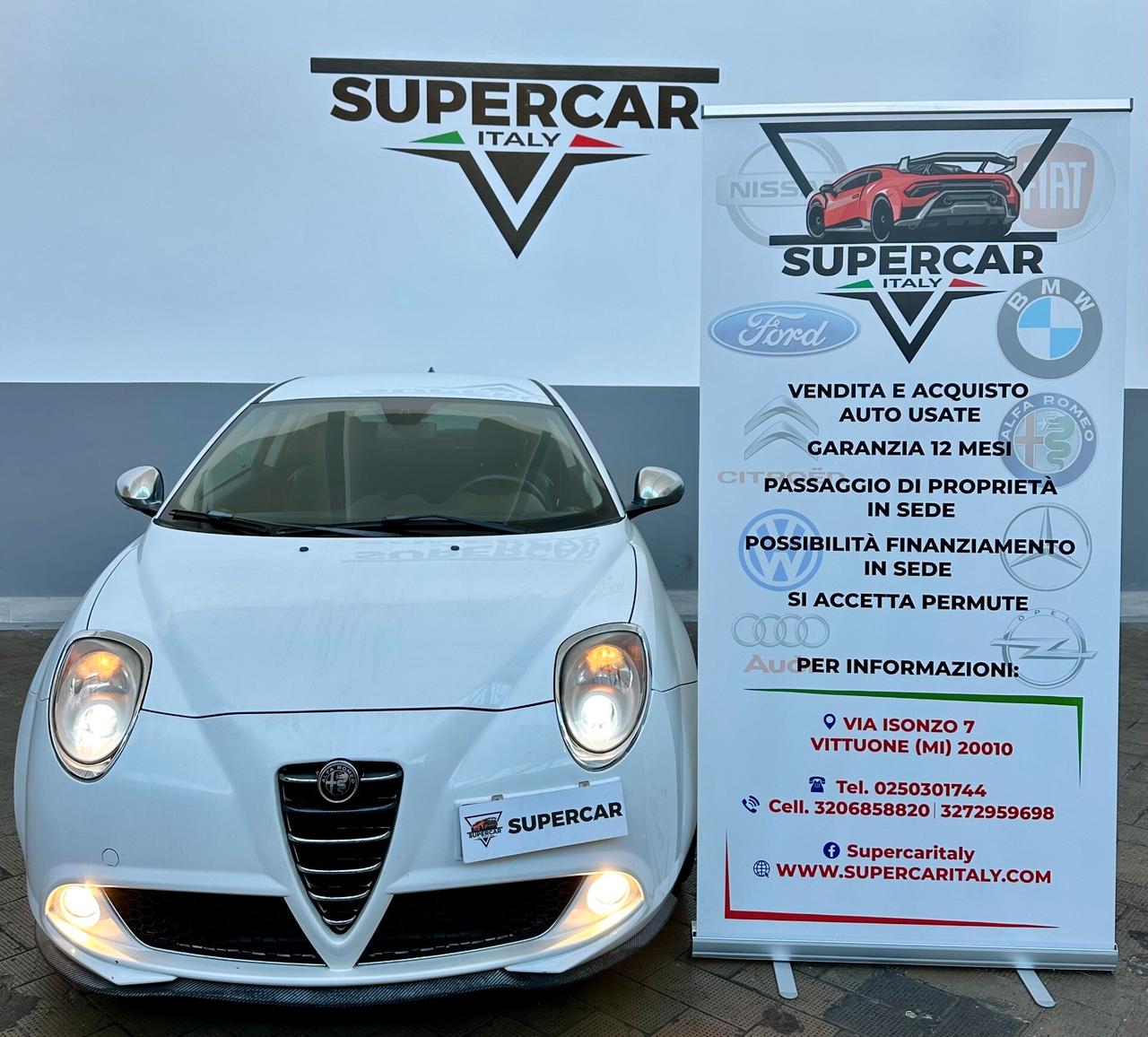 Alfa Romeo MiTo 1.3 Diesel, Euro 5, Turbina nuova, sportiva e certificata