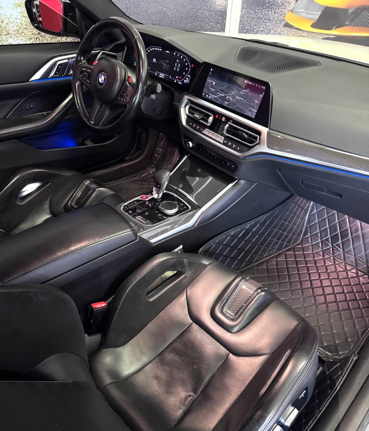 Bmw M4 COMPETITION 510CV CARBONCERAMICI + SEDILI CARBON + SCARICO OK PERMUTE CERTIFICATA