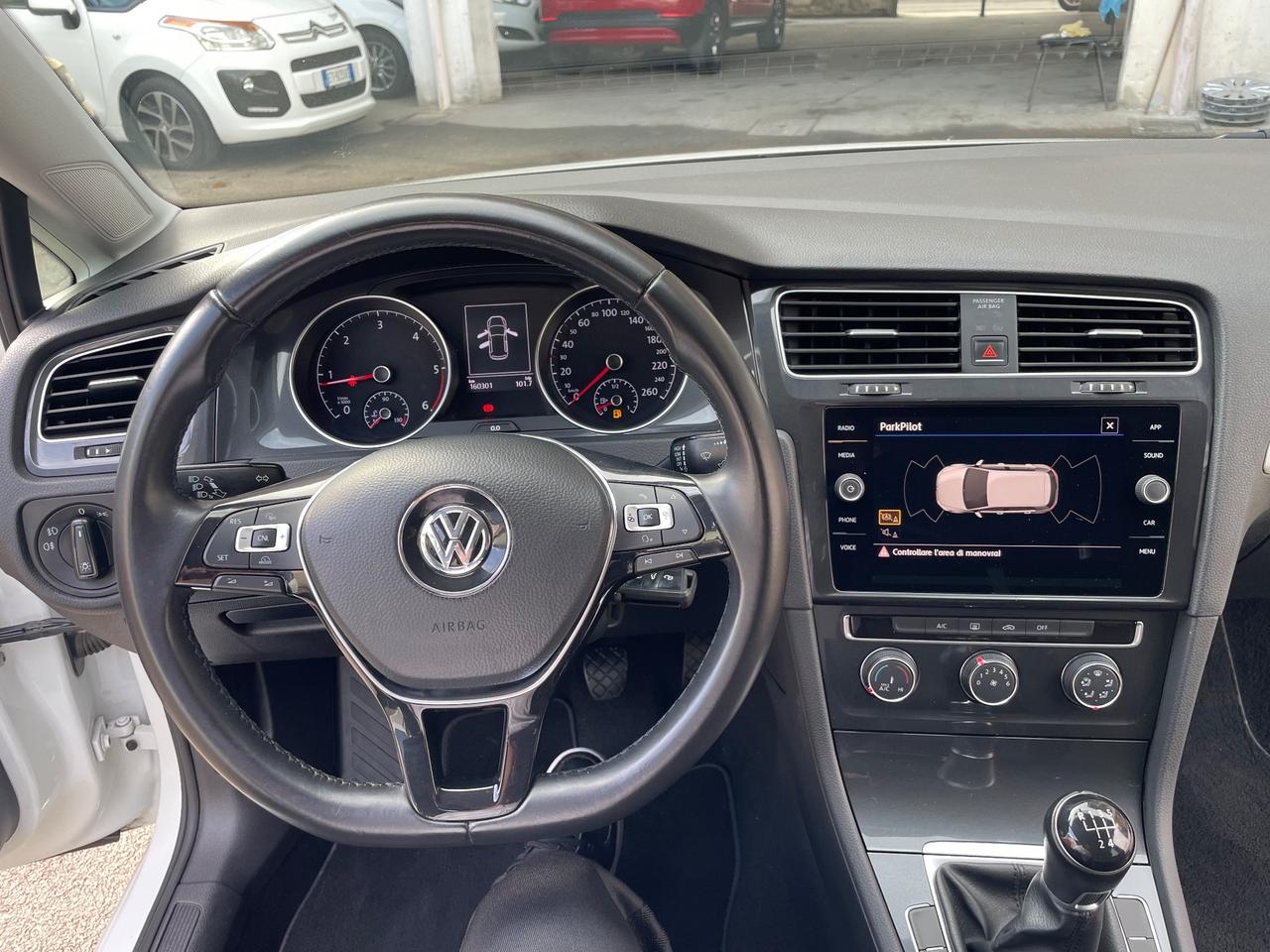 VOLKSWAGEN GOLF 7.5 1.6 TDI 90 CV SPORT DAL NORD ITALIA ADATTA PER NEOPATENTATI