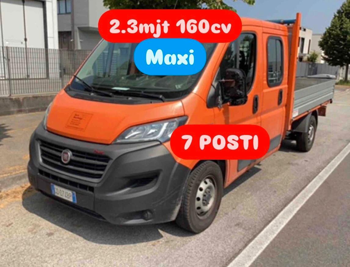 FIAT DUCATO MAXI 2.3 160cv CASSONE FISSO 7 POSTI