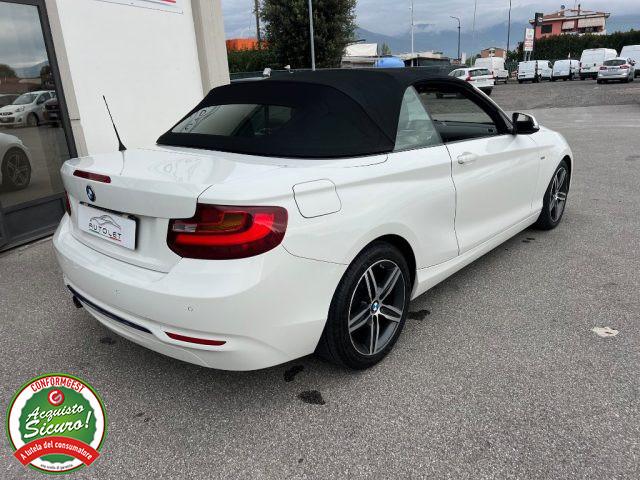 BMW 218 d Cabrio Sport - AUTOMATICA -