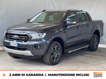 FORD Ranger 2.0 ecoblue double cab wildtrak 170cv auto del 2023