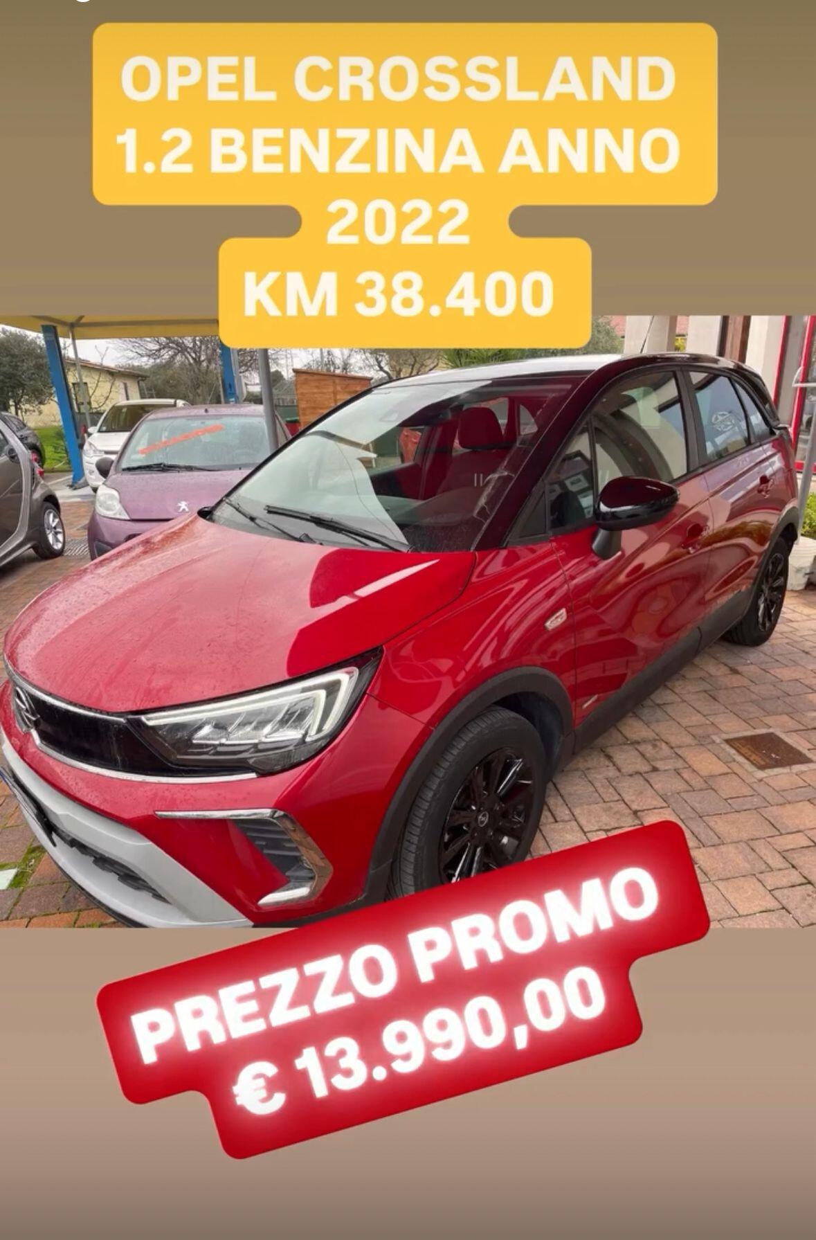 Opel Crossland 1.2 12V Start&Stop Edition PREZZO PROMO: € 13.990,00