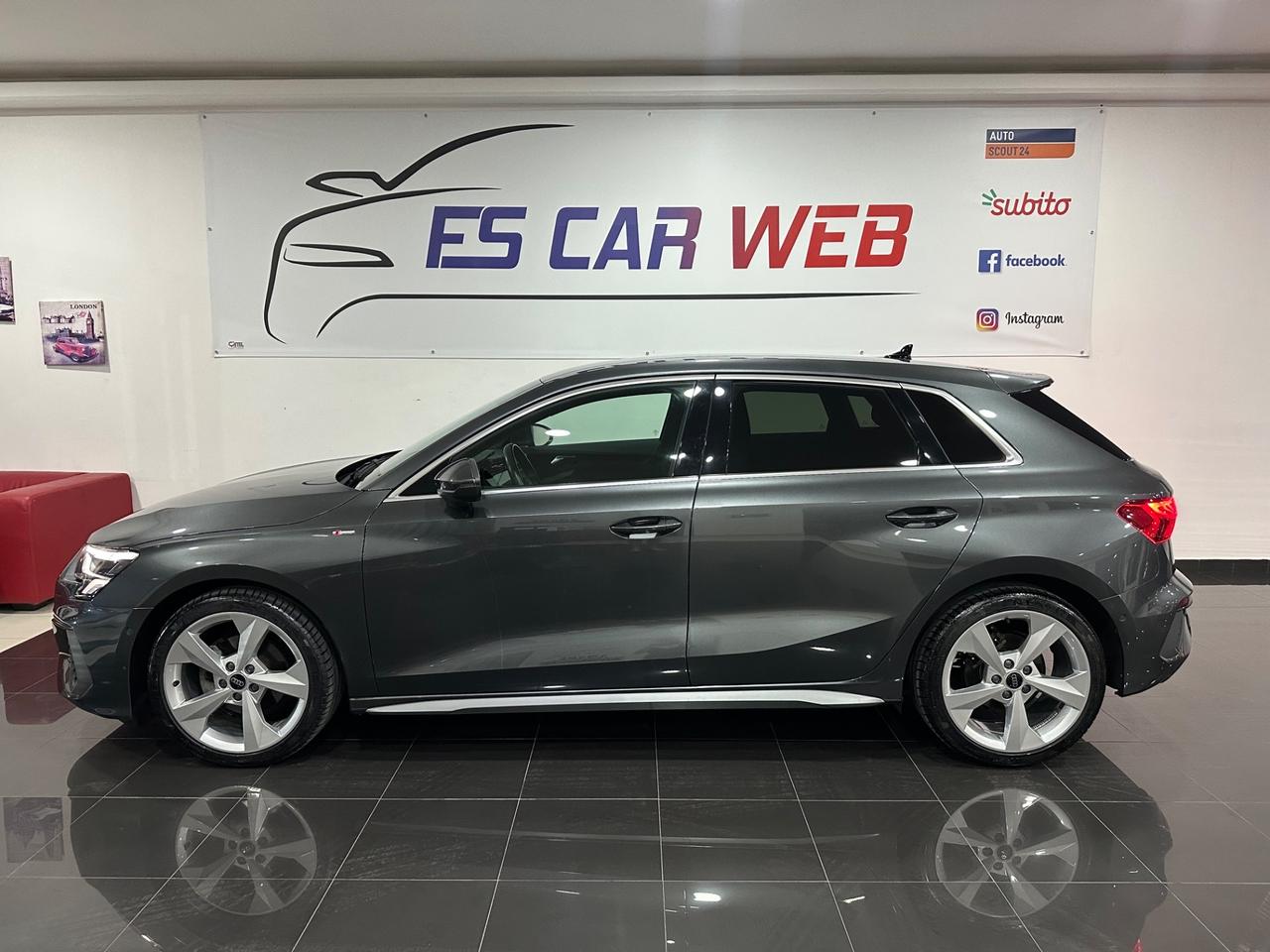 Audi A3 30 2.0 TDI STronic SLine Edition 116 cv