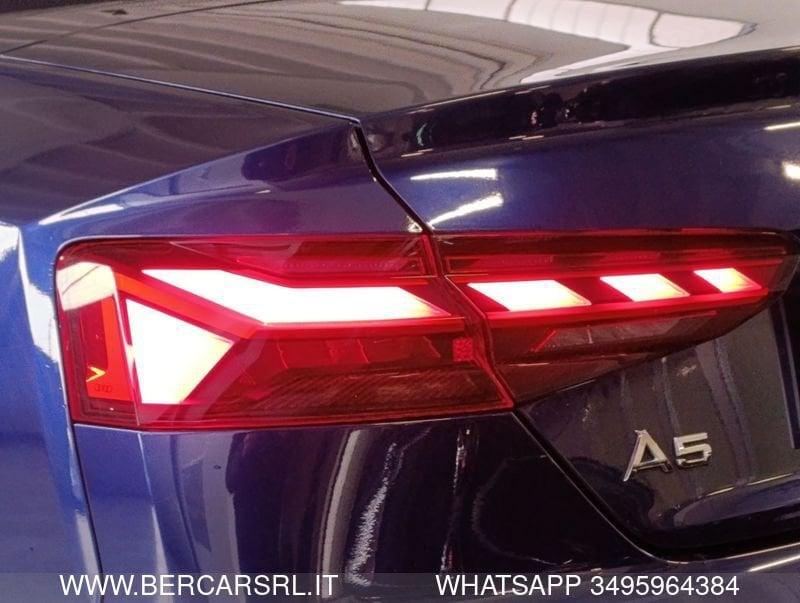 Audi A5 A5 Cabrio 45 TFSI quattro S tronic S line edition*VIRTUAL COCKPIT*TELECAMERA POST*CLIMATRONIC*